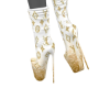 GOLD DUST L-V BOOT HEELS