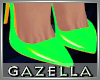 G* Neon Green Heels