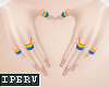 lPl Pride flag hands |F
