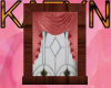 Realistic Red Curtains