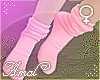 pinkish socks 