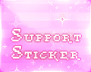 52K Support Sticker