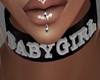 Babygirl collar
