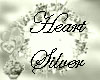 Silver Heart Decoration