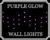 Purple Glow Wall Lights