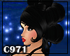 [C971] Black hair Geisha