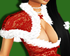 Xmas Dress Shrug Red