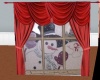 Snowman Curtains