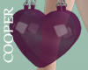 !A wine heart bag