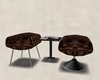 Chocolate 2 mags chairs