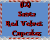 (IZ) Santa Cupcakes RedV