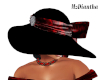 Amour Red Print hat
