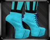 Donna Teal Boots