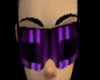 neon purple goggles M&F