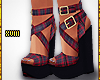 ! Tartan Wedges