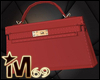 Jessa Red Designer Bag