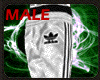 !! Adidas White Pants V2