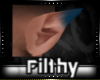 |XO| Blue Wolf Ears [M]