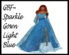 GBF~ Sparkle Gown Lt Blu