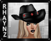 Chic Cowgirl Hat - Red