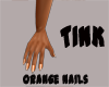 [Tinki] orange nails