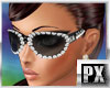 |PX|Diamond GlassesBlack
