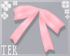 [T] Hair Bows Baby pink