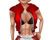 giacca rossa sexy