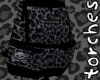 C: LEOPARD BACKPACK GRAY