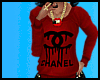 'T' Red  Sweater