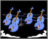 Blue Violin Animated
