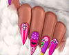 SR- HOT Purple nails