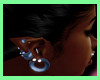 )b( blu ice earrings