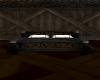 Viking bed 2 - Black fur