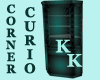 (KK)CORNER CURIO TEAL