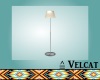 V: Chrome Floor Lamp