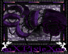 purple sparkle rose horn