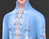 Laced Top Blue