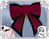 Vampire Ribbon Clip~ Red