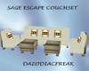 Sage Escape Couchset