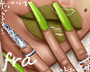 Green fantasy nails