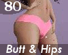 Butt & Hip Scale 80 F