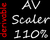 *Mus* AV Scaler 110% M/F