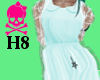!H8 Blue Lace Dress