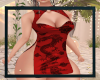 {D} Red Asian Dress