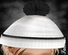 White/Black Beanie