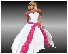 Pink Long Wedding Dress
