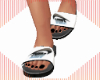  sandals-Black Nails