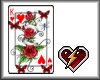 S card rosebutterfly