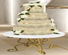 Cake wedding gold